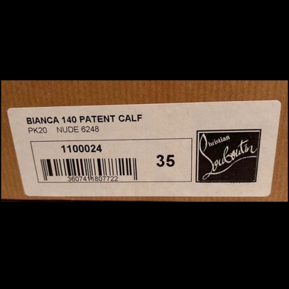 Bianca 140 half calf Nude LV authentic - Picture 2 of 5